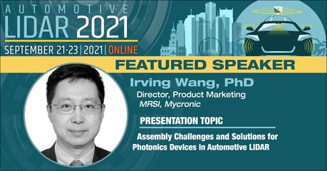 MRSI Systems受邀出席2021汽车激光雷达在线会议并发表演讲